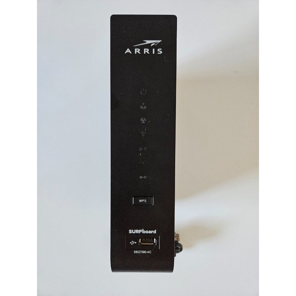 ARRIS SURFboard SBG7580AC 32x8 DOCSIS 3.0 Cable Modem / AC1750 Wi-Fi Router